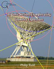 101 Conic Sections Examples using Geometry Expressions